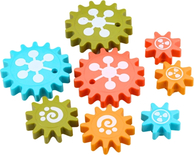 Kolorowe elementy, które łatwo się składa