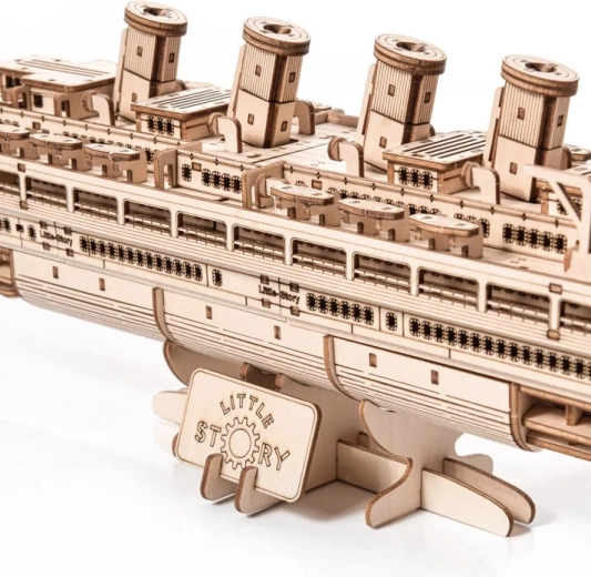 Szczegółowy model statku wycieczkowego