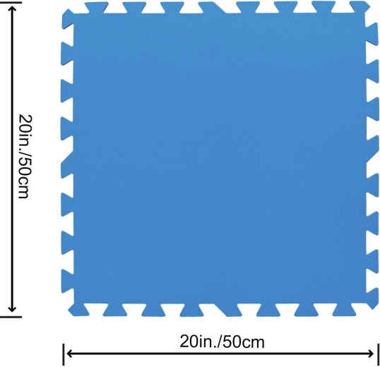Ochronna mata pod basen BESTWAY 50 × 50 cm