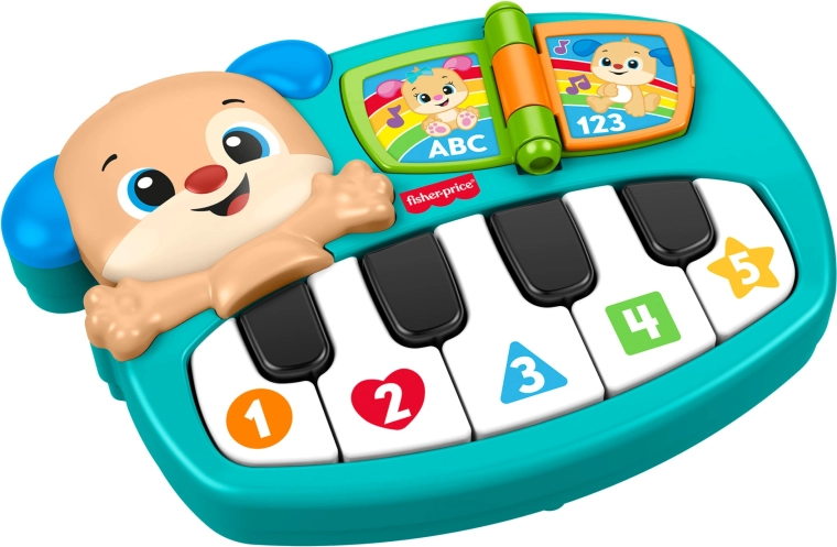 Edukacyjne pianinko Fisher-Price Szczeniaczka Uczniaczka „Ucz się i śmiej!”