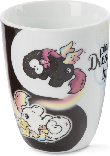 Zabawny tęczowy design, który motywuje