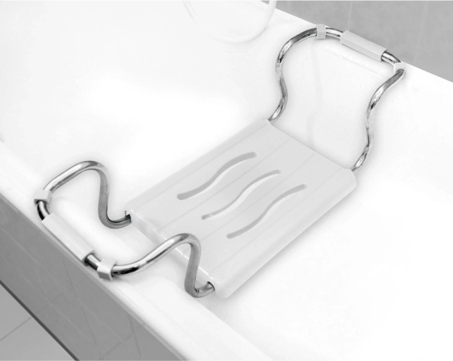 Bezpieczne i wygodne siedzenie z rowkami odpływowymi