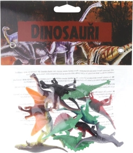 Zestaw dinozaurów 12 szt. w woreczku