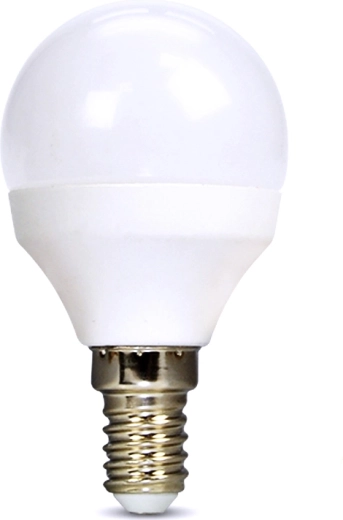 Solight żarówka LED miniglobe E14 6 W 6000 K 510 lm