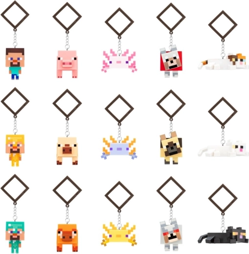 Minecraft zmieniający się brelok Backpack Buddies