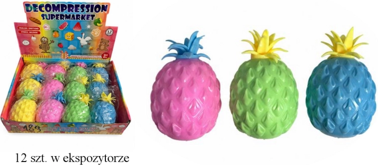 Gniotek ananas - 1 szt.