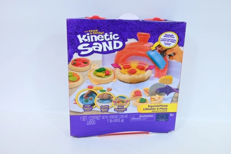 SPIN Kinetic Sand gniatana pizza