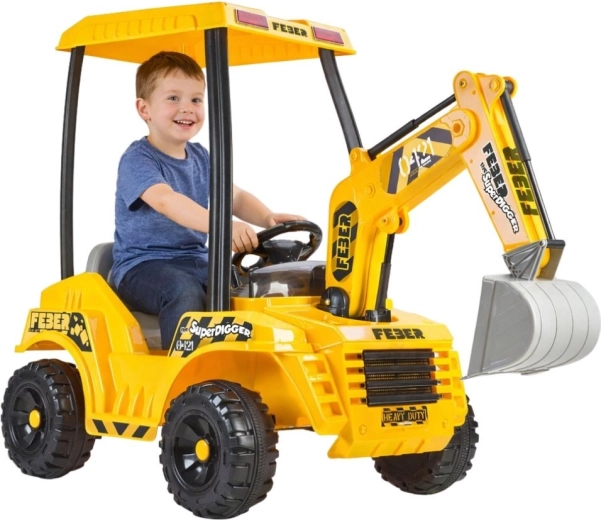 Elektryczna koparka – FEber Super Digger 12V z ulepszonym akumulatorem