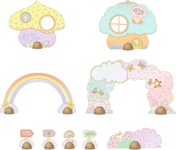 Podstawki i dekoracje do odgrywania historii