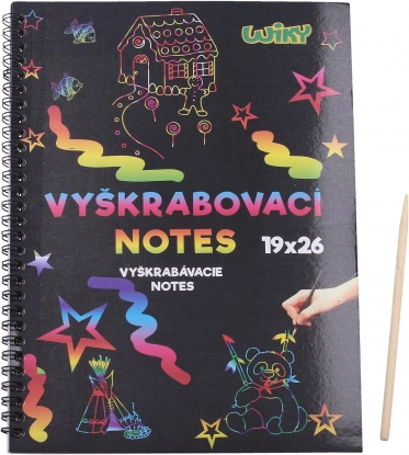 Notatnik do wydrapywania duży 10 arkuszy