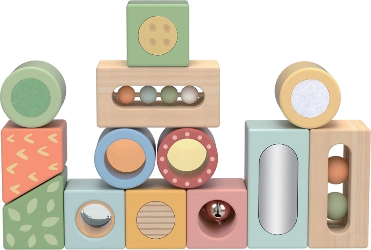 Sensoryczne klocki dla dzieci