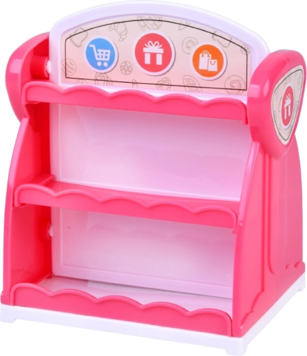 Dwustronny regał wystawowy