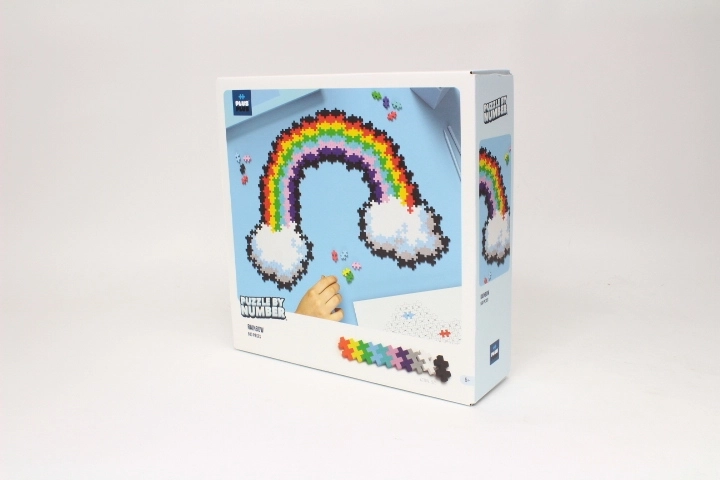 Plus-Plus Puzzle by Number tęcza 500 elementów