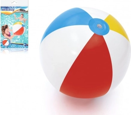 Nadmuchiwana piłka plażowa BESTWAY 51 cm – klasyczna wielokolorowa