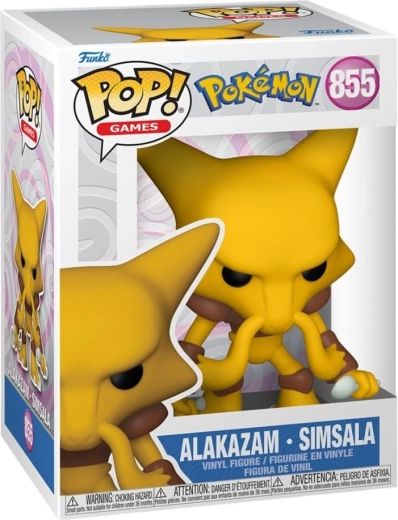 Funko Pop! Pokémon Alakazam (Simsala) #855 - 1 szt.