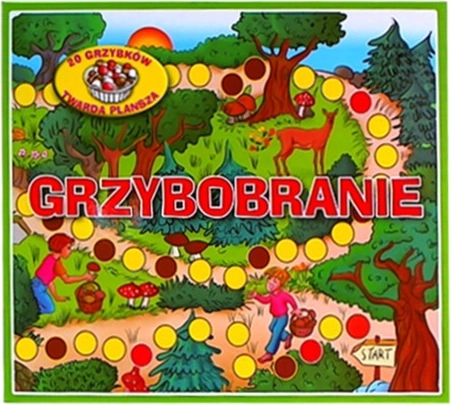 gra planszowa Grzybobranie – zbieranie grzybów dla dzieci