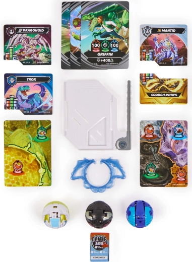 Kompletny zestaw startowy do bitew Bakugan