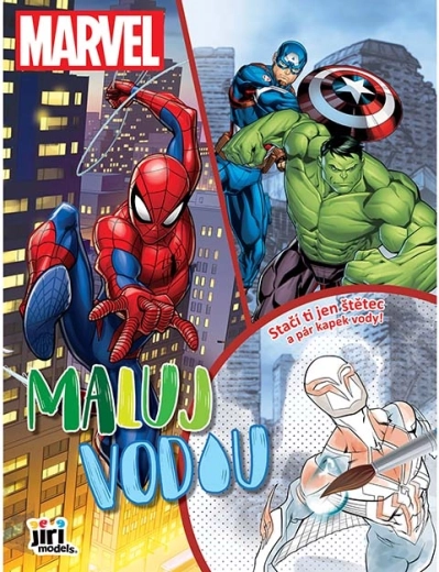 Marvel malowanie wodą A4
