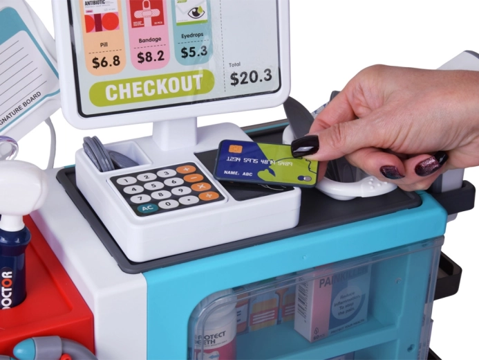 Interaktywna kasa z terminalem