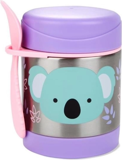 Skip Hop Zoo nierdzewny termos na jedzenie z łyżkowidelcem koala 325 ml