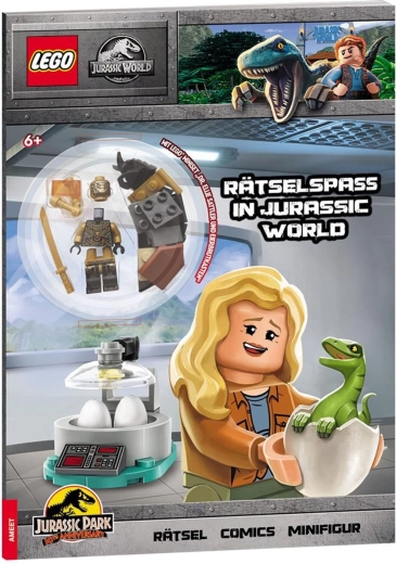 LEGO Jurassic World – zabawne łamigłówki w Jurassic World z minifigurką dr Ellie Sattler - 1 szt.