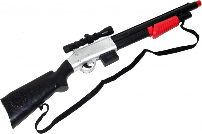 Dziecięca strzelba z paskiem 68 cm