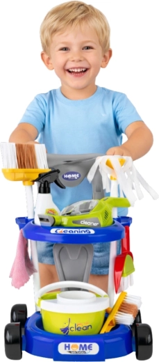 Wózek do sprzątania z mądrą organizacją