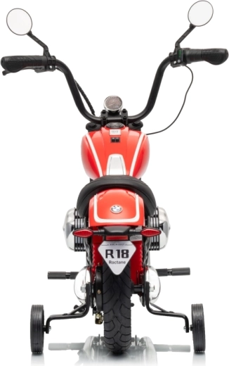 Dziecięcy motocykl elektryczny BMW R18, czerwony