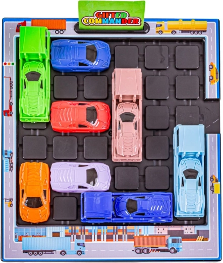 Cel gry: wyprowadź czerwone auto