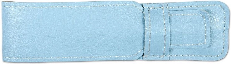 Stylowe etui ze skóry ekologicznej w kolorze długopisu