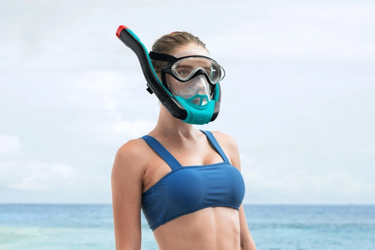 Naturalne oddychanie podczas snorkelingu