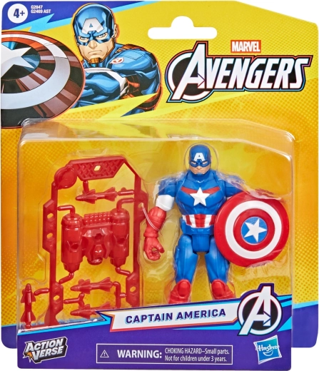 Hasbro Marvel Avengers ActionVerse figurka Kapitan Ameryka