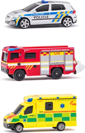 Maisto zestaw pojazdów ratunkowych Republika Czeska 1:64