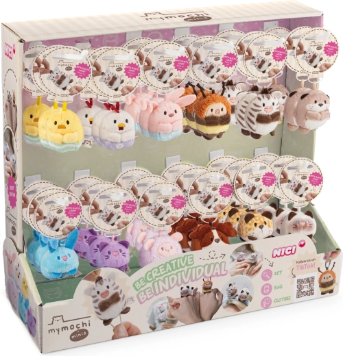 Display breloków NICI MyMochi minis seria 4 Spring Edition, 36 szt.