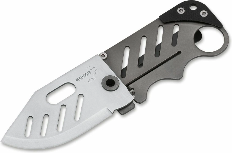 Nóż do noszenia na szyi Böker Plus Credit Card Knife, 5,8 cm, G10 i tytan