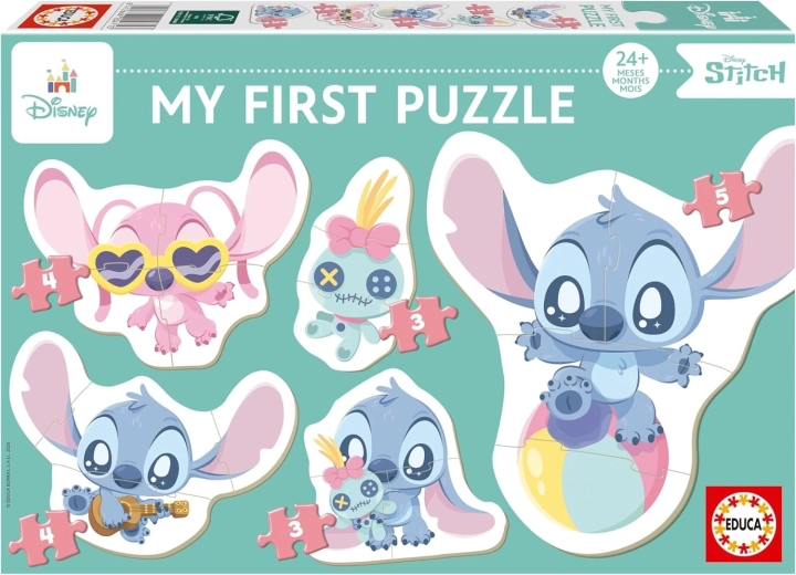 Educa baby puzzle Stitch 5 w 1 (3–5 elementów)