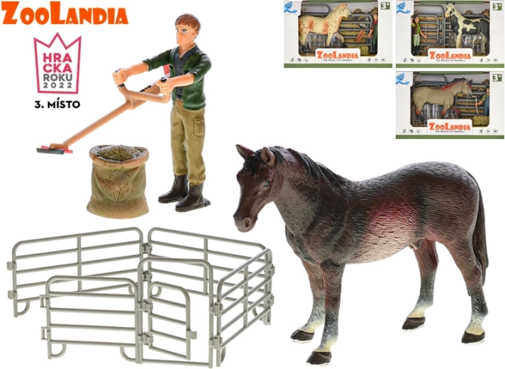 Zoolandia koń z akcesoriami – zestaw figurek dla dzieci