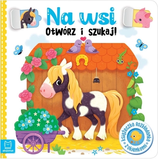 Na wsi: Otwórz i szukaj! Książka z okienkami