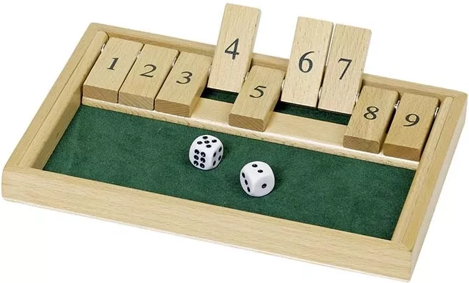 Podróżna gra Shut the box II