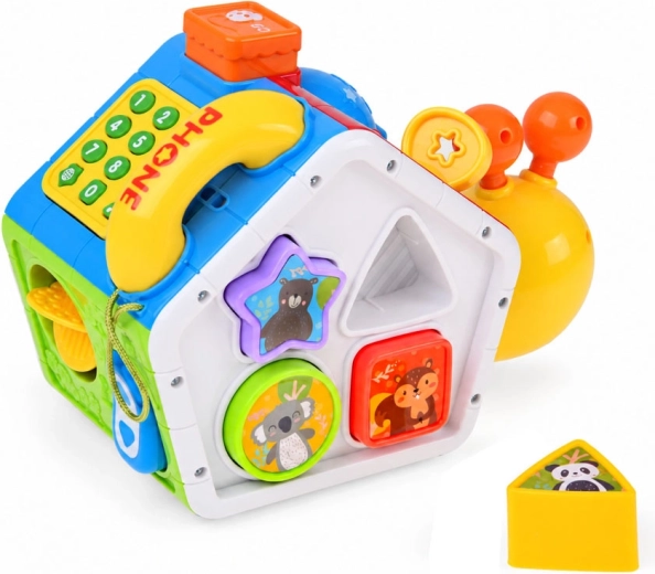 Sorter kształtów z 4 klockami