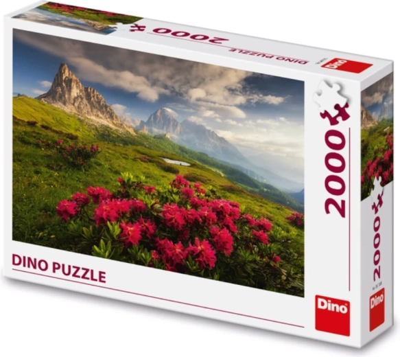 Olśniewający motyw Włoskich Dolomitów