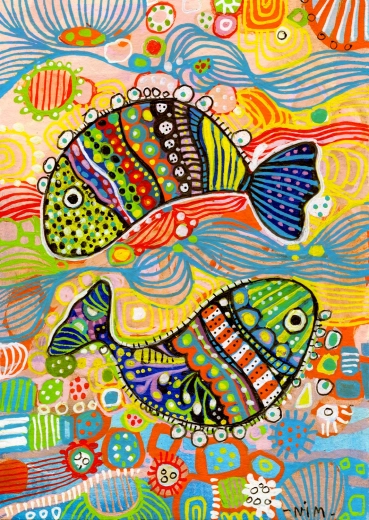 Puzzle Enjoy Tańcząca ryba 1000 elementów
