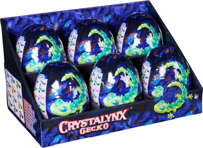 Elastyczny gekon CRYSTALYNX w tajemniczym jajku