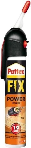 Pattex Power Fix DIY samowyciskowe klej montażowy do wnętrz 250 g