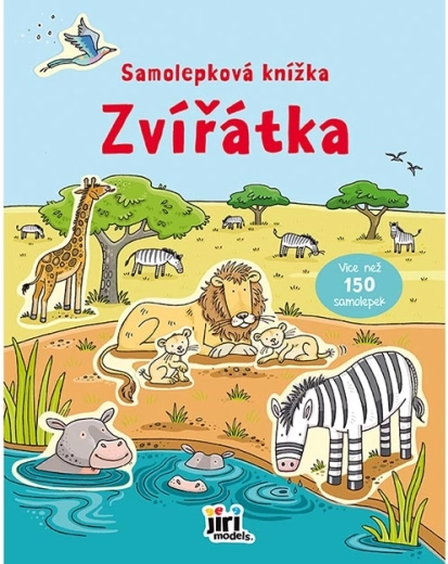 Książeczka z naklejkami Zwierzątka