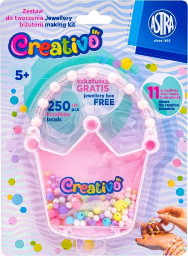 Astra zestaw koralików Koronka