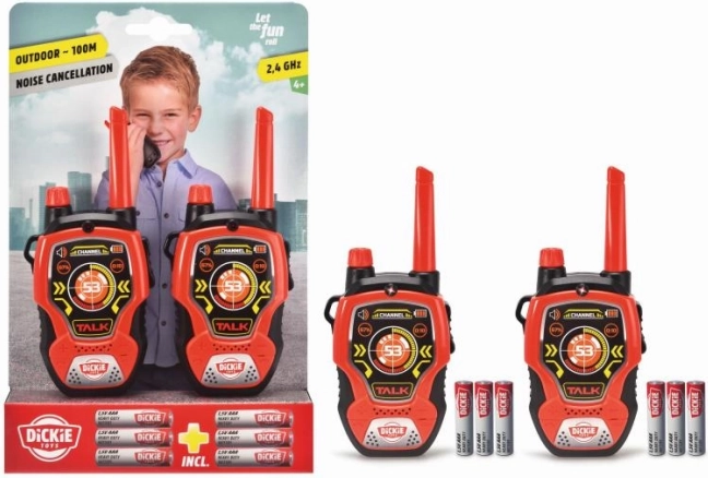 Krótkofalówki Dickie Toys Walkie Talkie Fun dla dzieci
