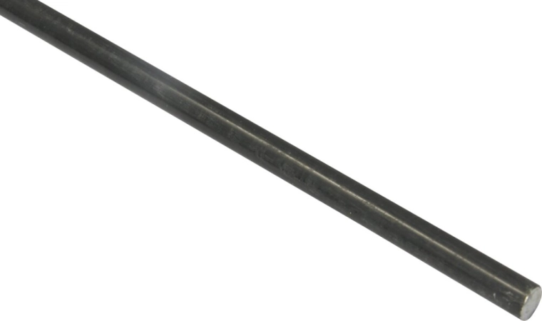 Drut fortepianowy 5 mm × 1000 mm, 5 sztuk