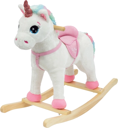 Stabilna drewniana podstawa bujana