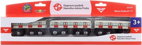 Drewniany zestaw pociągów Metra